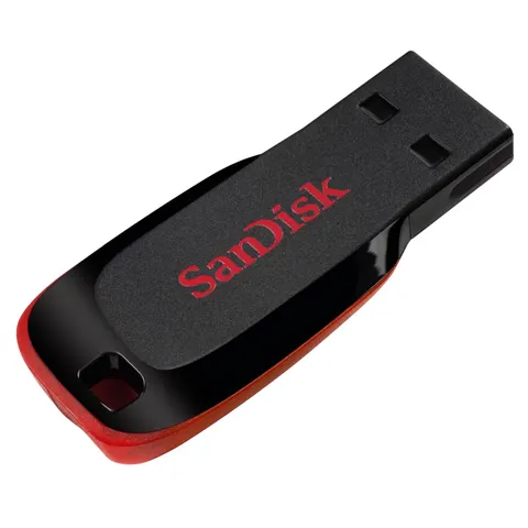 SanDisk Cruzer Blade USB flash drive – Schwarz – Bild 2