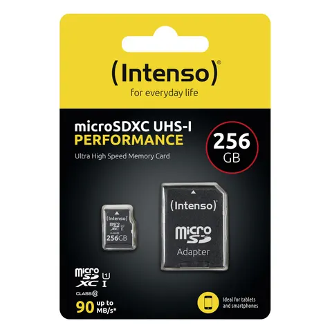 INTENSO MicroSD-Card Performance Line, 3424492, 256GB – Bild 4