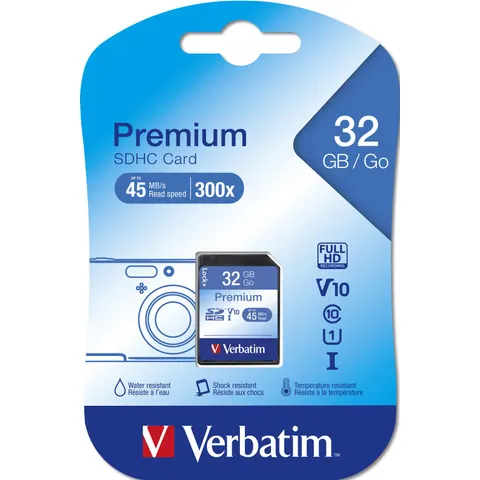Verbatim SDHC-Card 32GB Class 10 43963) – Bild 2