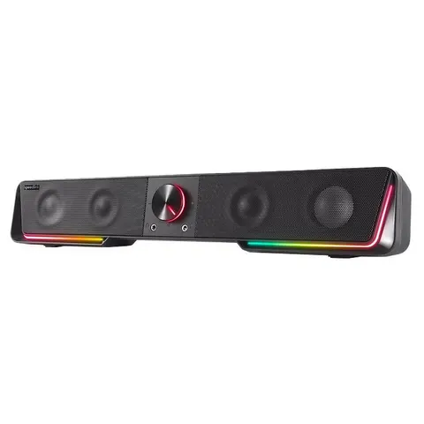 Speedlink GRAVITY RGB Stereo Soundbar, schwarz – Bild 3