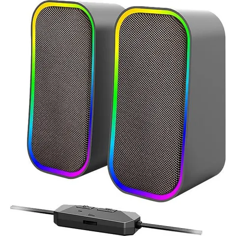 Speedlink TOKEN RGB Gaming Stereo Speaker, schwarz – Bild 3