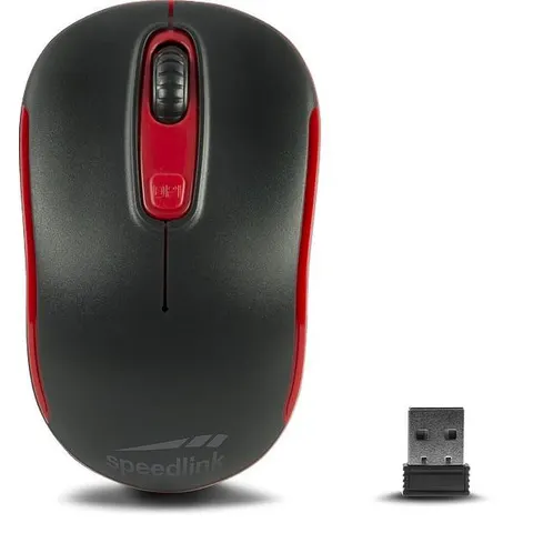 Speedlink CEPTICA Wireless Maus, schwarz-rot – Bild 2