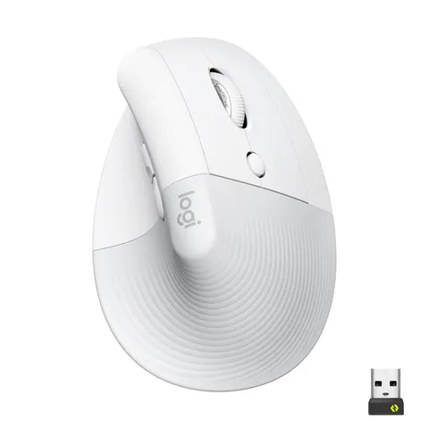 LOGITECH Maus Lift grauweiß – Off-White – Bild 4