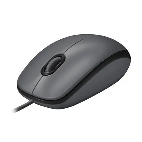 Logitech M100 Maus – Schwarz – Bild 5