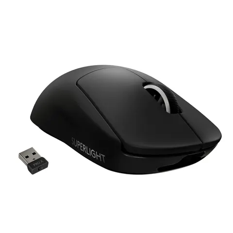 Logitech® PRO X SUPERLIGHT Wireless Gaming Maus, schwarz – Bild 3