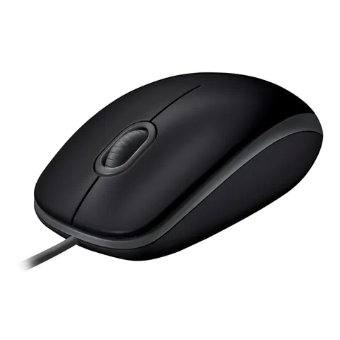Logitech B110 Silent Maus – Schwarz – Bild 4