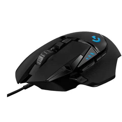 Logitech G G502 HERO mouse – Schwarz – Bild 4