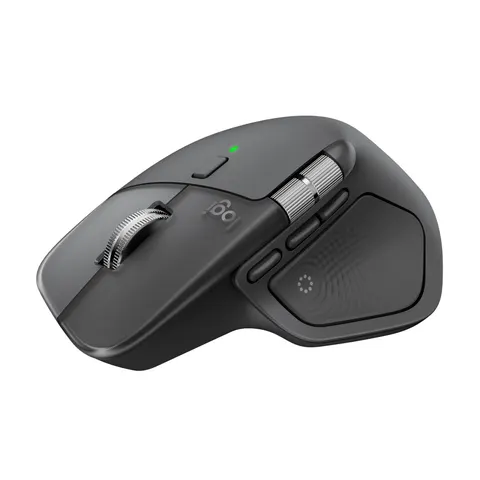 Logitech MX Master 4 kabellose Maus, Grafit – Schwarz – Bild 5
