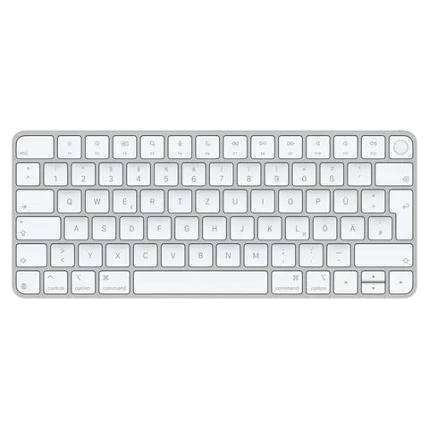 Apple Magic Keyboard mit Touch ID, Deutsch – Silber – Bild 5