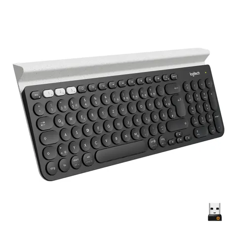 Logitech K780 Multi-Device Wireless – Anthrazit – Bild 3