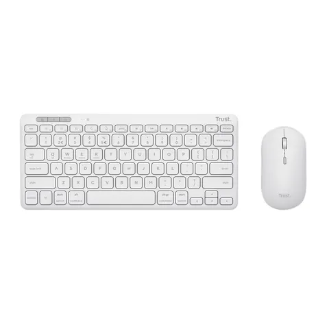 Trust Lyra keyboard – Weiß – Bild 4
