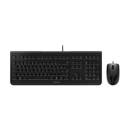 CHERRY DC2000 Maus&Tastatur Wired DE schwarz – Bild 2
