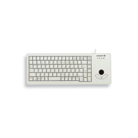 Cherry XS Trackball Keyboard, hellgrau, USB – Bild 3