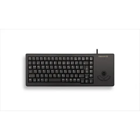 Cherry XS Trackball Keyboard, schwarz, USB – Bild 3