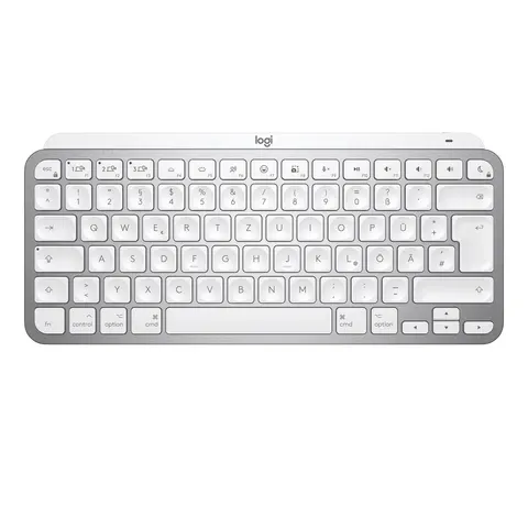 Logitech MX Keys Mini Tastatur für MAC – Hellgrau – Bild 5
