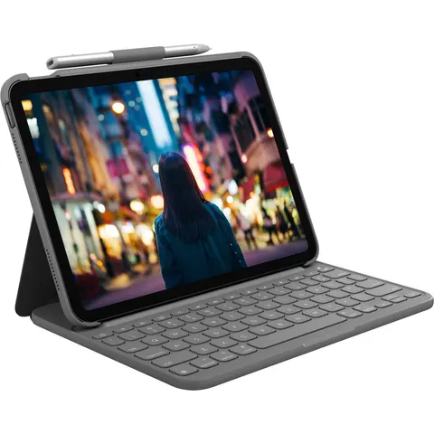 Logitech 920-011423 mobile device keyboard – Graphit,Grafit – Bild 2
