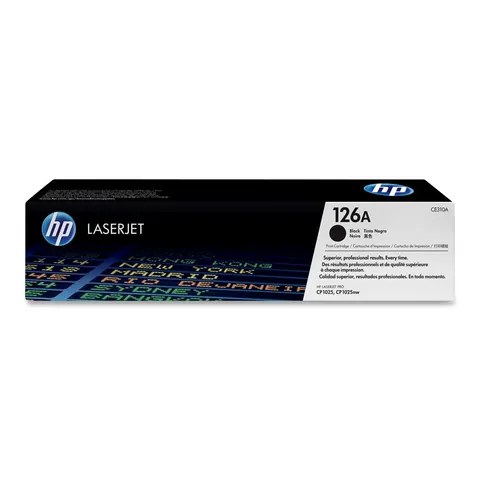 HP 126A (CE310A) - Schwarz - Toner – Bild 4