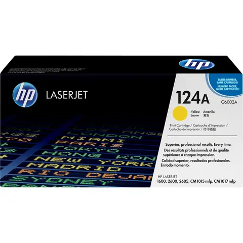 HP 124A (Q6002A) - Gelb - Toner – Bild 2