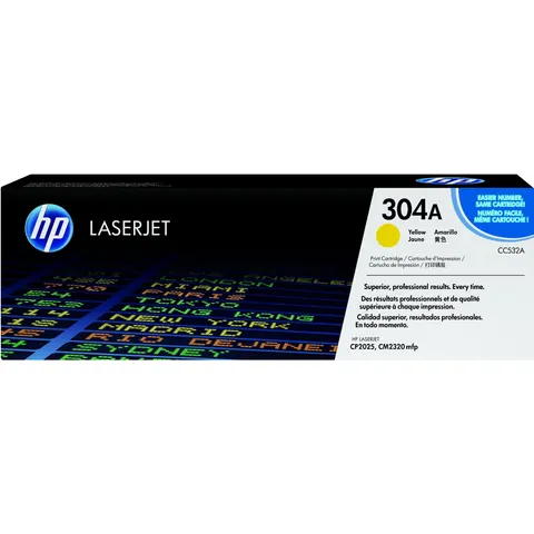 HP 304A (CC532A) - Gelb - Toner – Bild 5