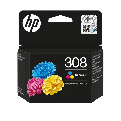 HP 308 Dreifarbig Tintenpatrone – Bild 3