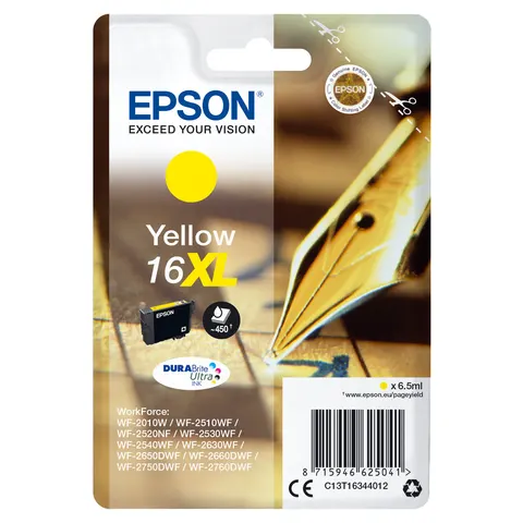Epson DURAbrite 16XL, Gelb – Bild 4