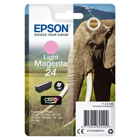 Epson 24 (C13T24264012) - Hellmagenta - Druckerpatrone – Bild 2