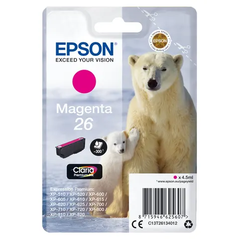 Patrone Epson 26 magenta T2613 – Bild 4