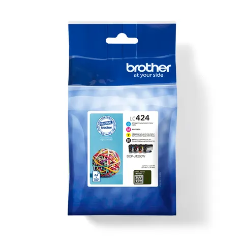 Brother LC-424VAL - 4-farbig - Druckerpatrone - Multipack – Bild 3