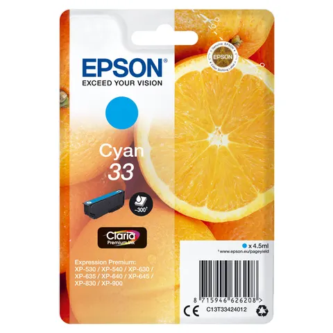 Epson 33 (C13T33424012) - Cyan - Druckerpatrone – Bild 5