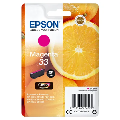 EPSON 1LB Singlepack Magenta 33 Claria – Bild 4