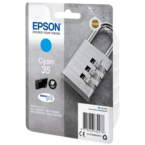 EPSON 2LB 35 Ink Cyan 9.1ml – Bild 3