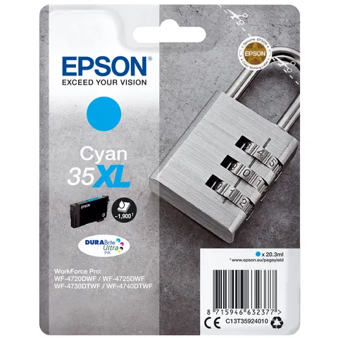 EPSON 2LB 35XL Ink Cyan 20.3ml – Bild 4