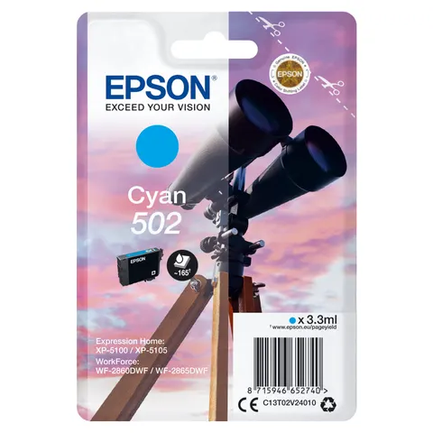 EPSON 1LB Singlepack Cyan 502 Ink – Bild 2