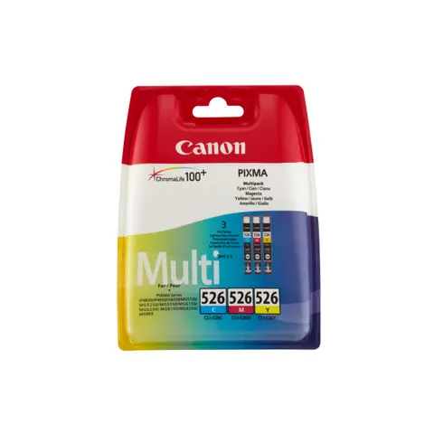 Canon CLI-526C/M/Y - 3-farbig - Druckerpatrone - Multipack – 554457 – Bild 3