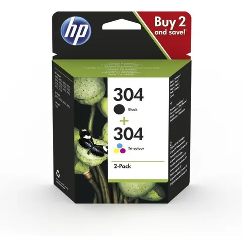 HP 304 (3JB05AE) - Schwarz + 3 Farben - Druckerpatrone - Multipack – Bild 3