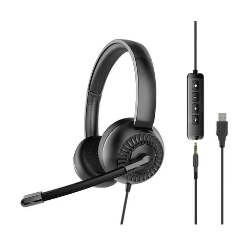 Speedlink METIS USB Stereo Headset, schwarz – Bild 4