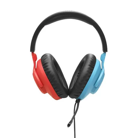 Quantum 100 N Gaming-Headset, Rot/Blau – Bild 3