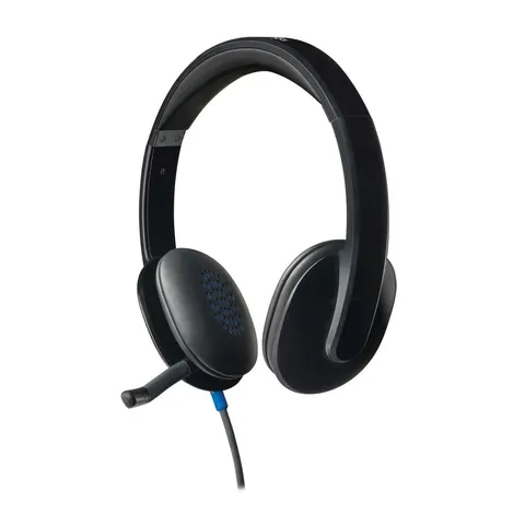 Logitech H540 USB Headset – Schwarz – Bild 5