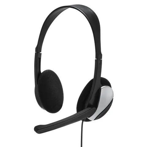 Hama Headset HS-P100 schwarz,silber – Bild 2