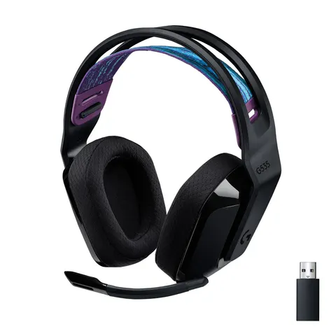 LOGI G535 LIGHTSPEED Wireless Headset – Schwarz – Bild 2
