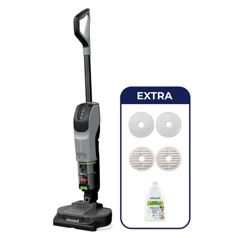 3898N Spinwave + VAC Pet Hartbodenreiniger – Bild 2