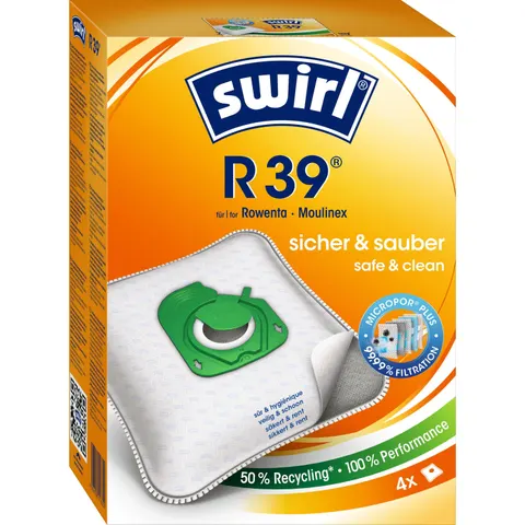 Swirl R39 Staubsaugerbeutel 4 St. – Bild 2