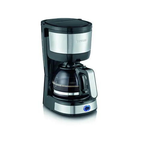 SEVERIN KA4808 Kaffeemaschine silber/schwarz – Bild 2