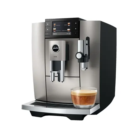 JURA E8 Midnight Silver (ED) Kaffeevollautomat - Silber – Bild 2