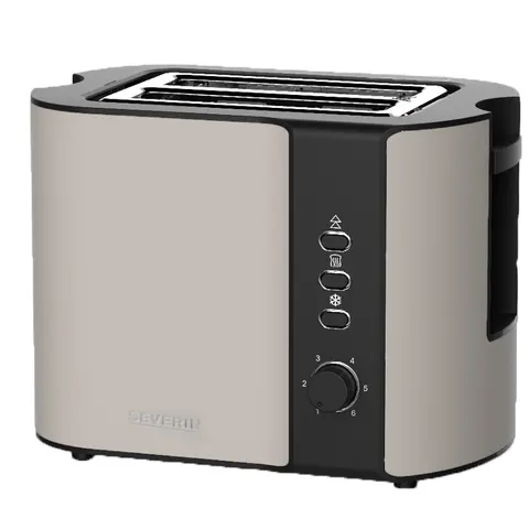 SEVERIN AT 9576 Automatik Toaster beige – Bild 2