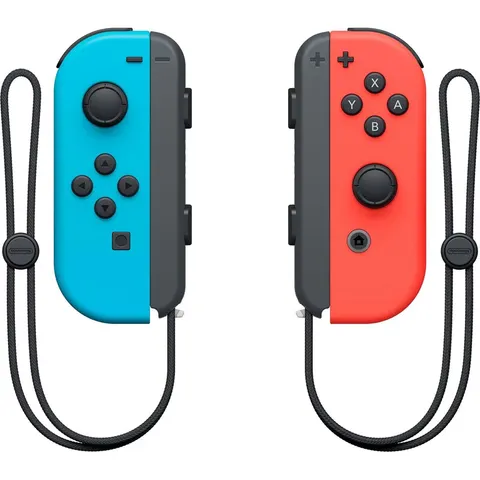 Joy Con 2er Set neon-rot/neon-blau Nintendo Switch Controller – Bild 3