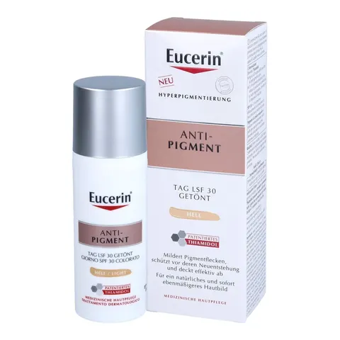 Eucerin Anti-Pigment Tag Getönt Hell LSF 30 – Bild 3