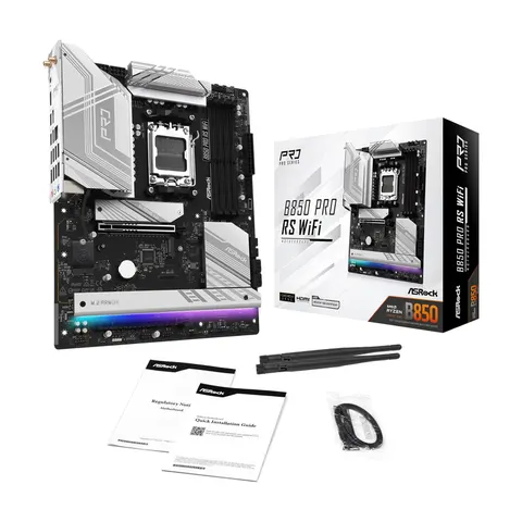 Asrock B850 Pro RS WiFi – Schwarz – Bild 4