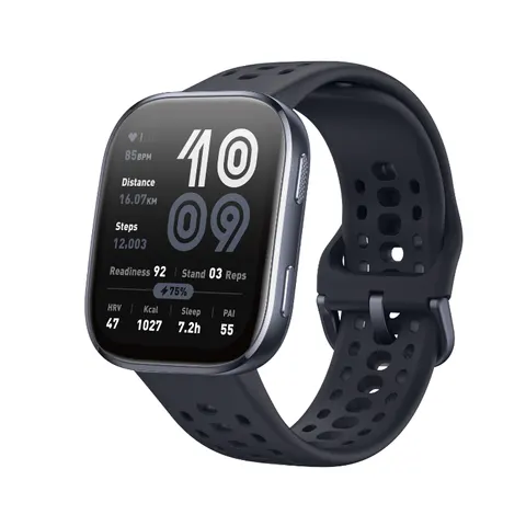 BIP 6, HYROX-Modus, Schwarz Smartwatch – Bild 2