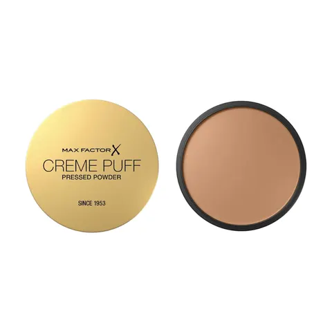 Max Factor Creme Puff Pressed Compact Powder 042 Deep Beige – Mörk – Bild 2